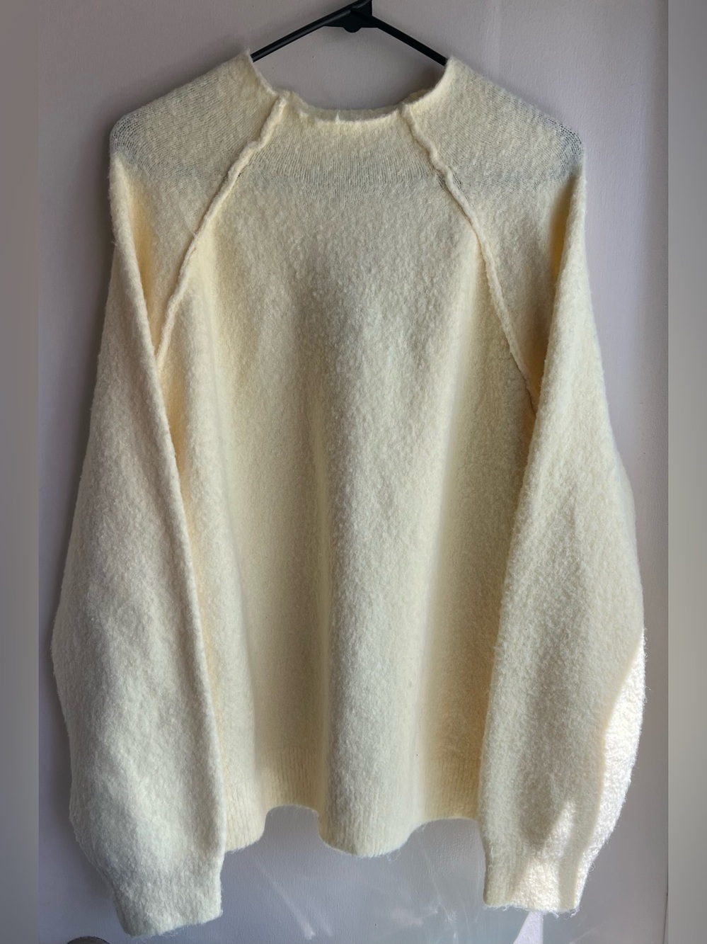 NWT Wild Fable Cozy Yellow Women's Crewneck Sweater